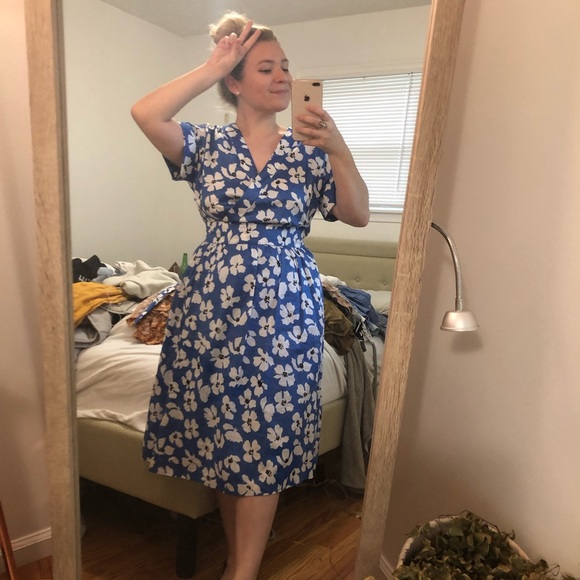 Beautiful 100% Cotton Who What Wear Dress - Picture 6 of 6